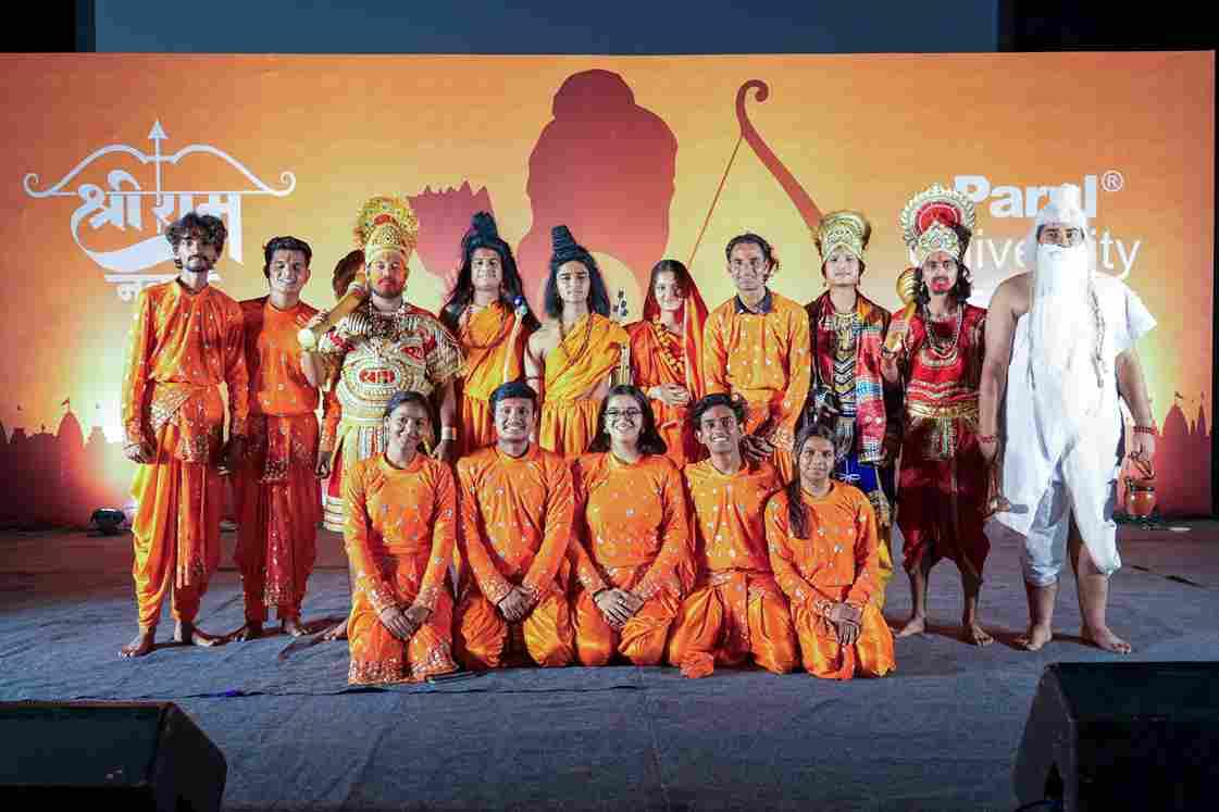 Parul University Cultural festivals and students performance photo 5